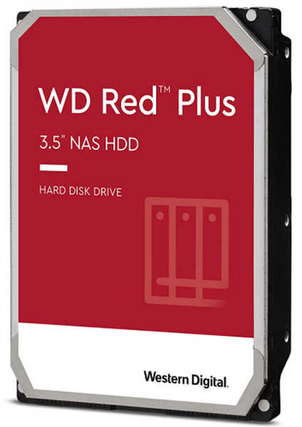 6TB Western Digital WD Red Plus WD60EFZX NAS HDD SATA III 6.0Gb/s 128MB Cache
